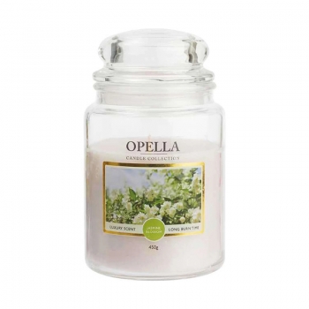 Jumbo Jar Opella Candle Fresh Berries/Jasmine Blossom/Sunset Pink/Cotton Flavour Random Sent