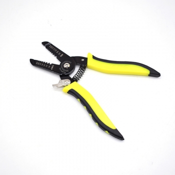 Adjustable DIY Wire Stripper, Precision Wire Stripping Tool Professional for Solid and Stranded Cable