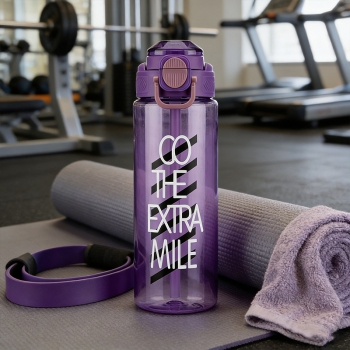 Leakproof Water Bottle BPA Free Plastic Drinking Bottle for Teenager Adult Sports Gym