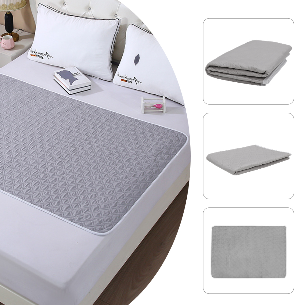 XL Reusable Incontinence Bed Pad 80 x 120cm Waterproof Mattress Protector Washable Double Bed Pad