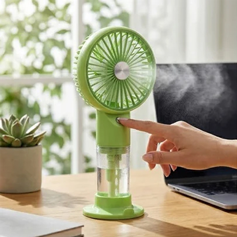 Handheld Mist Fan With Water Humidifier Cooler USB Hand Spray Fans Summer Fan