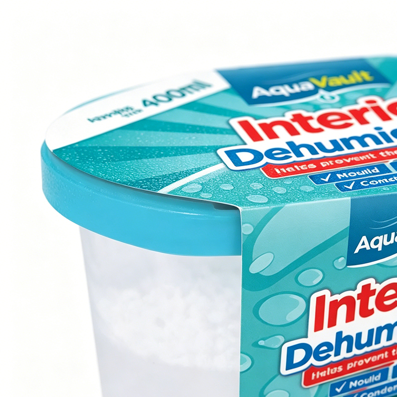 4Pack 400mL Unscented Dehumidifier Disposable Dehumidifier Moisture Absorber Random Color