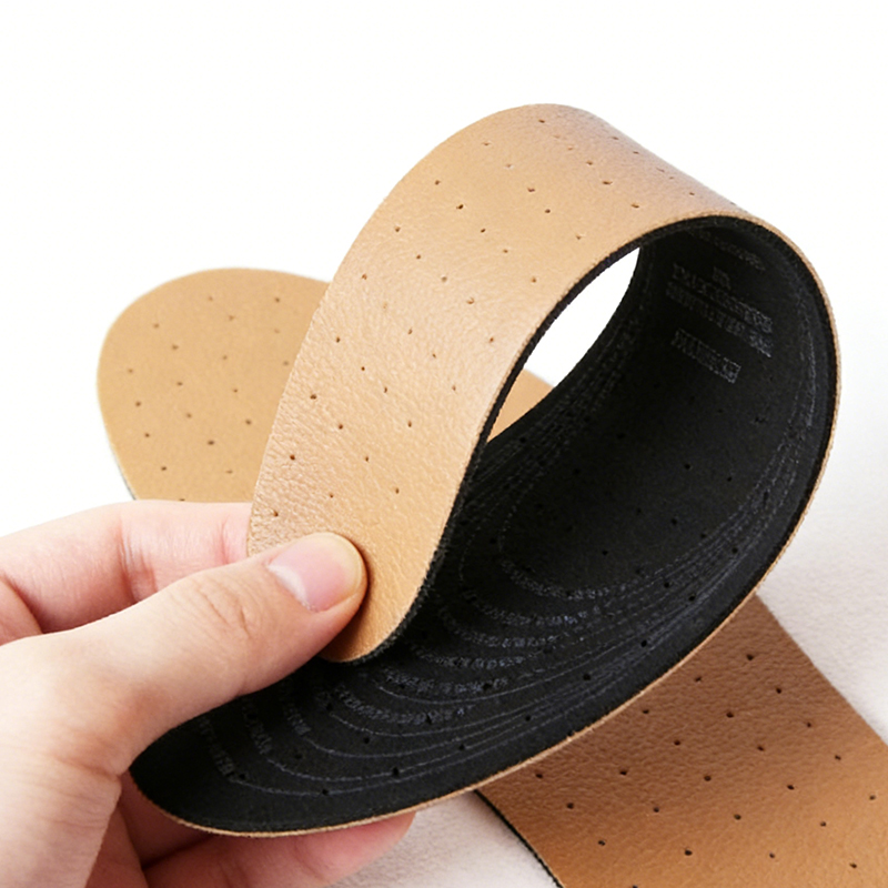 1 Pair Synthetic Leather Insole Cut-to-Size 10-150mm Range Shock Absorbing Inserts