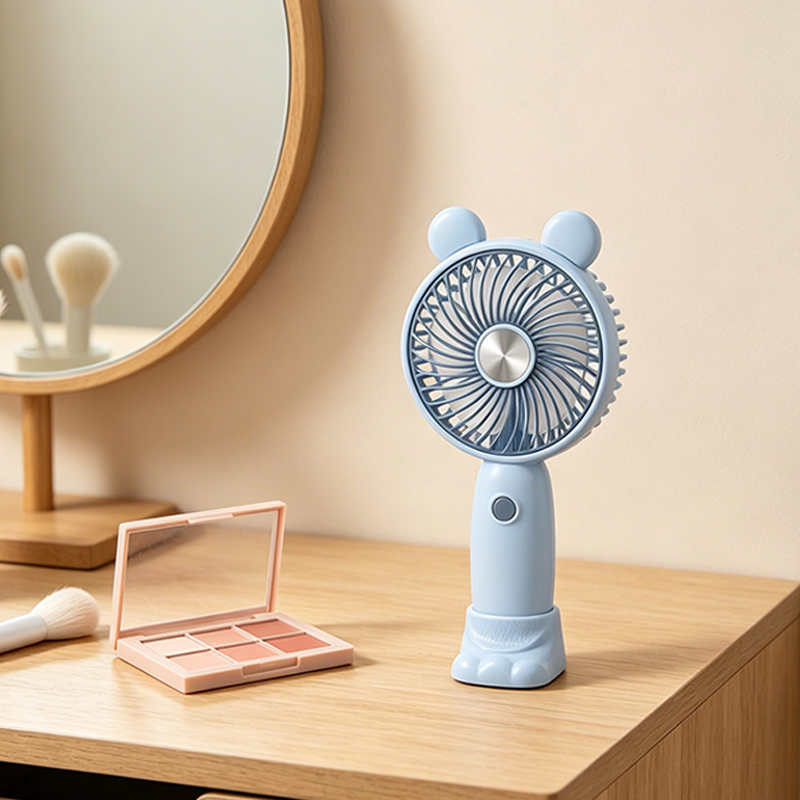 Handheld Mini Fan Rechargeable Portable Desk Fan Small USB Fan Personal Hand Fan