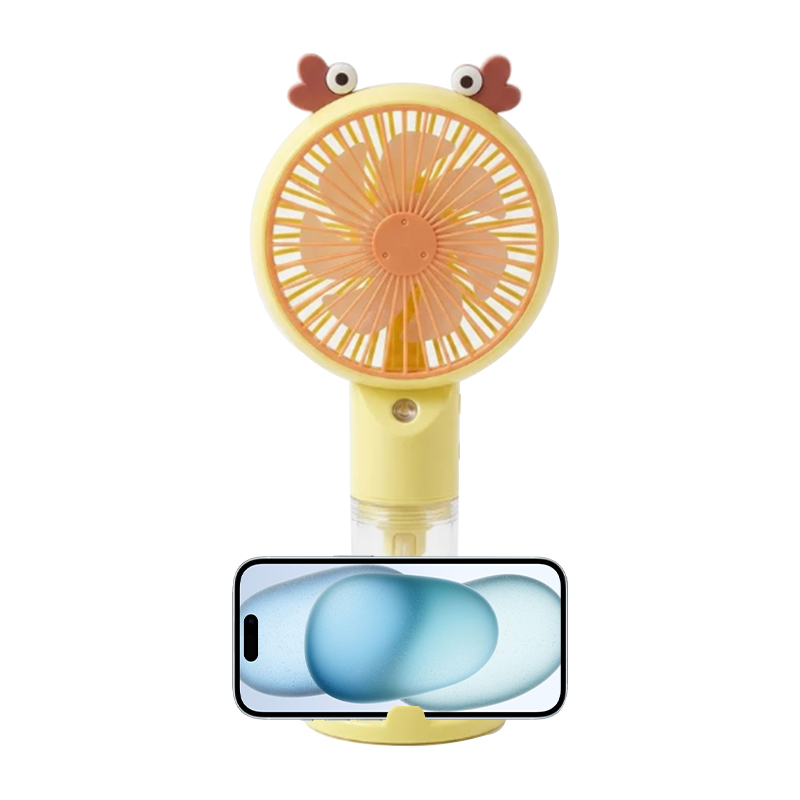 Misting Handheld Fan Rechargeable Mini Fan Portable Spray USB Personal Water Fan For Travel