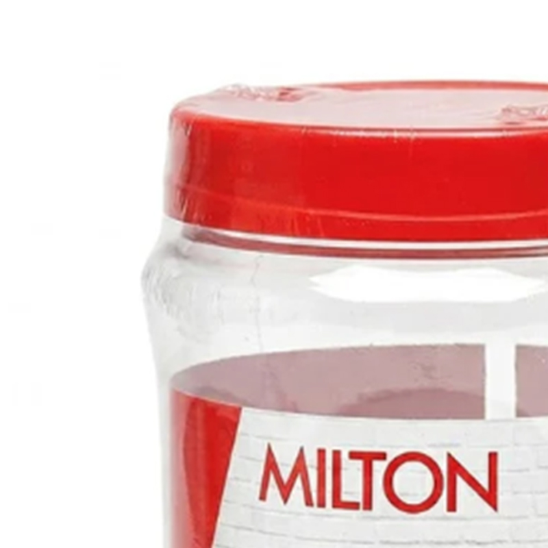 2Pack 750ML Round Pet Jar Plastic Food Storage Jar with Lids Kitchen Reusable