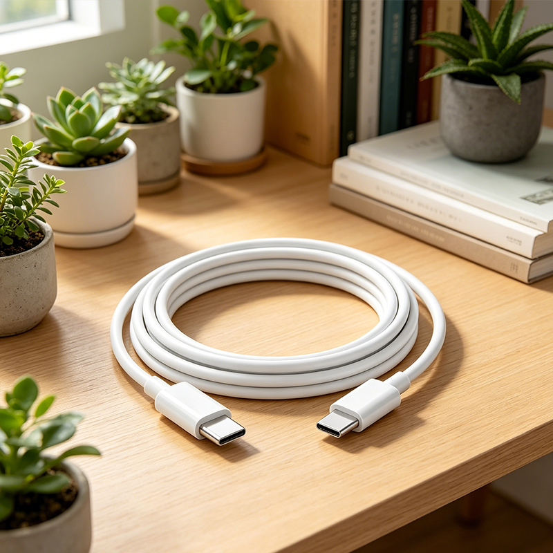 3Pack 3m 60W USB C to C Cable OD3.0 TPE 130 Strand 0.1 Copper Wire Cable