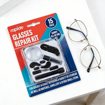 Glasses Repair Kit 15 Piece Set Eyeglass Repair Tool
