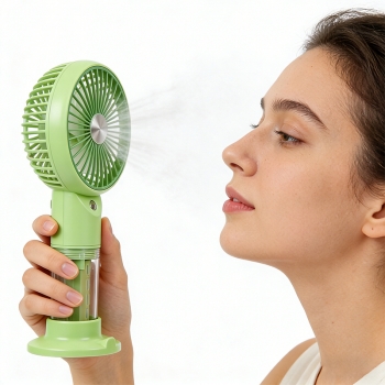 Handheld Mist Fan With Water Humidifier Cooler USB Hand Spray Fans Summer Fan