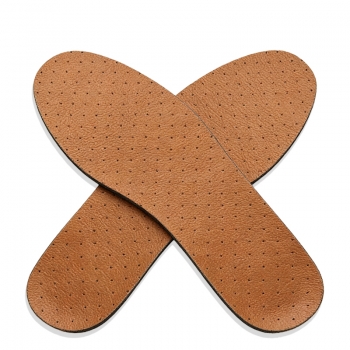 1 Pair Synthetic Leather Insole Cut-to-Size 10-150mm Range Shock Absorbing Inserts