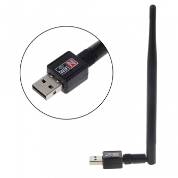2PCS 600Mbps USB WiFi Dongle Wi-Fi Adapter for PC USB Wireless Network Card Adapter Wi-Fi Receiver Dongle for Windows