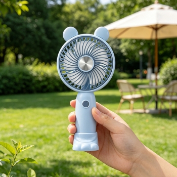 Handheld Mini Fan Rechargeable Portable Desk Fan Small USB Fan Personal Hand Fan