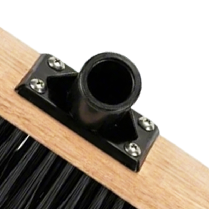Black 30cm Bristles Cleaning Brush Broom Head