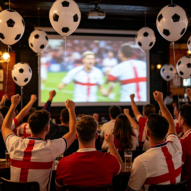 100Pcs 12 Inch Football Balloons Black and White Soccer Latex Balloons World Cup Party Balloon Decorations