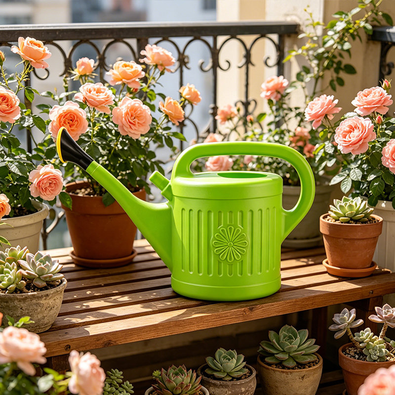 15L Garden Watering Can Durable Plastic Watering Can Plants Garden Jug