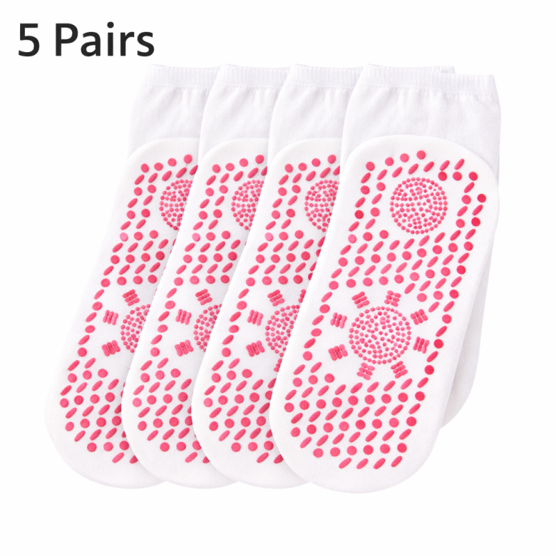 5 Pairs Women Socks Taichi Pilates Yoga Socks Grip Socks Increase Friction UK Size 4 to 8.5