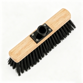 Black 30cm Bristles Cleaning Brush Broom Head