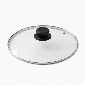 16cm Clear Glass Replacement Pan Lid with Knob Wok Lid Stir Fry Pan Lid Stock Pots Lid Saucepan Lid