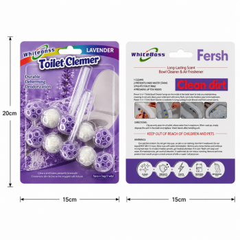 3PCS Toilet Rim Block Cleaner Toilet Freshener for All Around Cleanliness Brilliant Shine Jasmine Ocean Lavender Scent Home Use