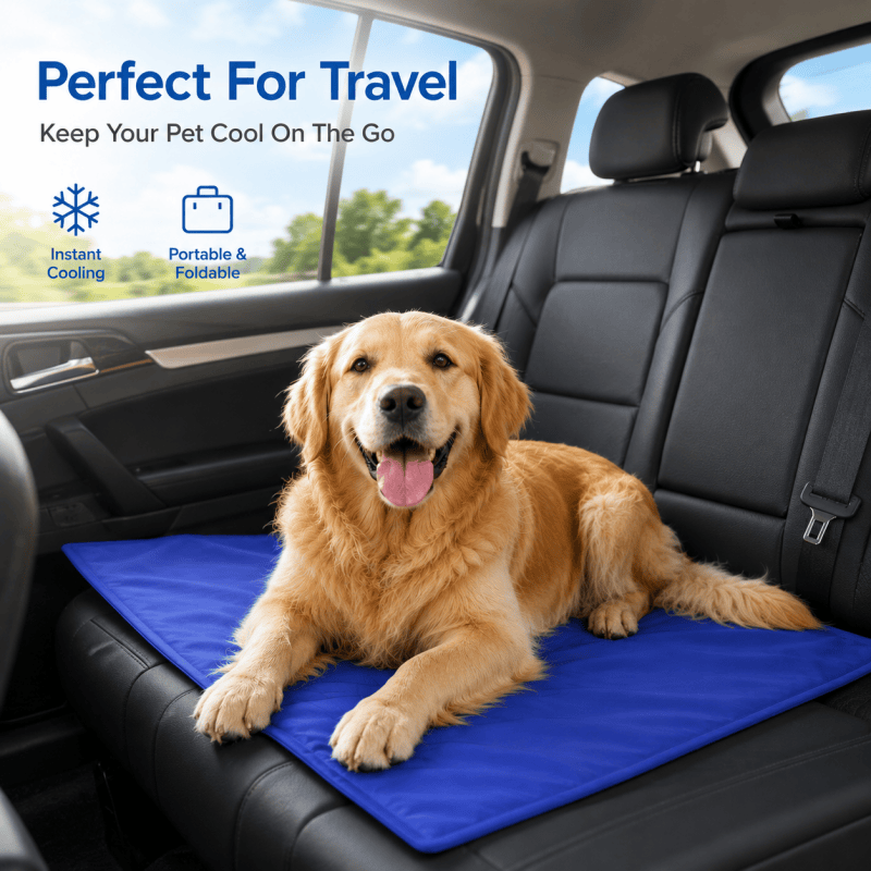Dog Cooling Mat 30KG Large Dogs Self Cooling Pads Cat Pets Cooling Mats 40x60CM