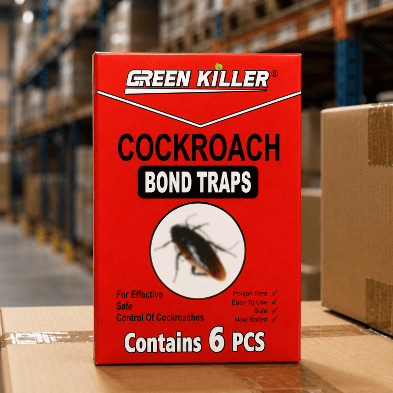 5Pack Cockroach Traps Including 6PCS and Other Crawling Insect Trap Chemical Free Odorless Ready to Use