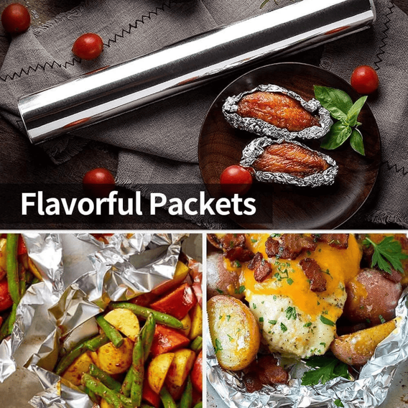 5m x 45.5cm Aluminum Foil Tin Foil Paper for Cooking and Baking