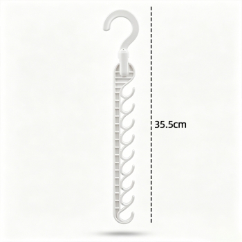 Space Saving Hangers for Clothes 35.5cm x 6cm Vertical Clothes Organiser