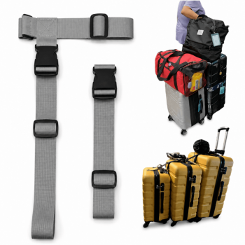 Luggage Connector Straps for Suitcase Add A Bag Adjustable Connect 3 Luggage Together