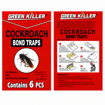 5Pack Cockroach Traps Including 6PCS and Other Crawling Insect Trap Chemical Free Odorless Ready to Use