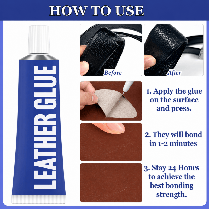30ml Leather Glue Fast Dry Glue Waterproof Adhesive DIY Glue