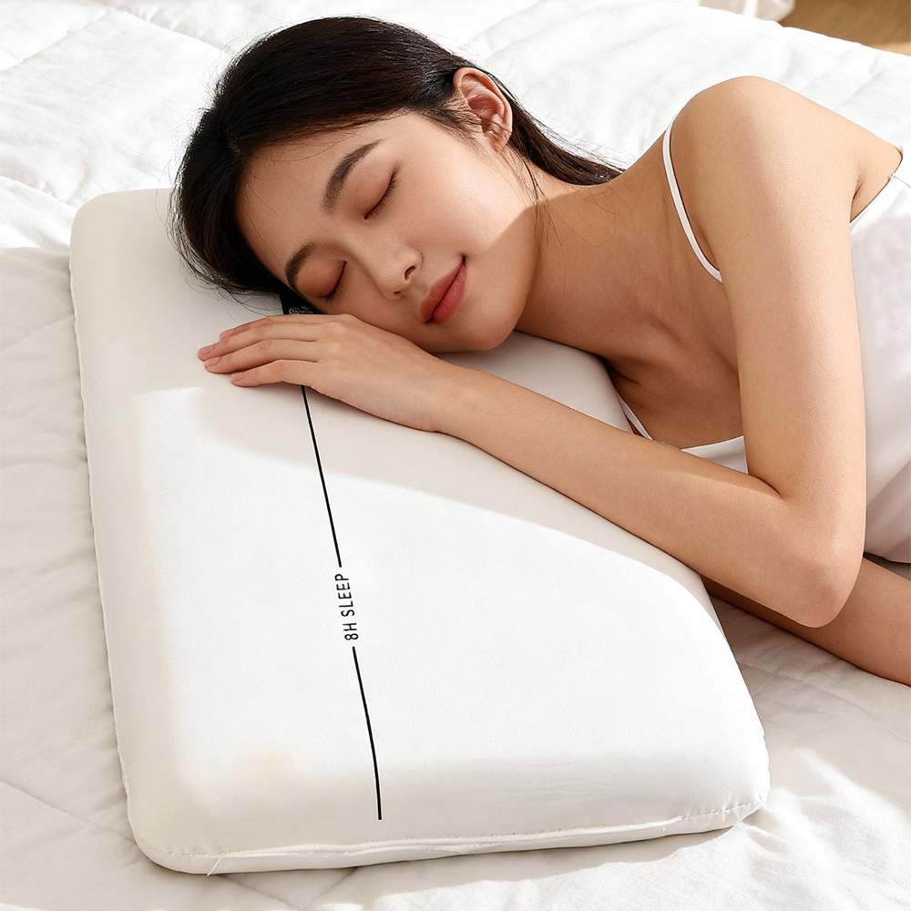 2PCS Memory Foam Pillows Deep Sleep Pillow Core Ergonomic Cervical Pillow Soft Slow Rebound Cushion 70 x 41 x 9 cm