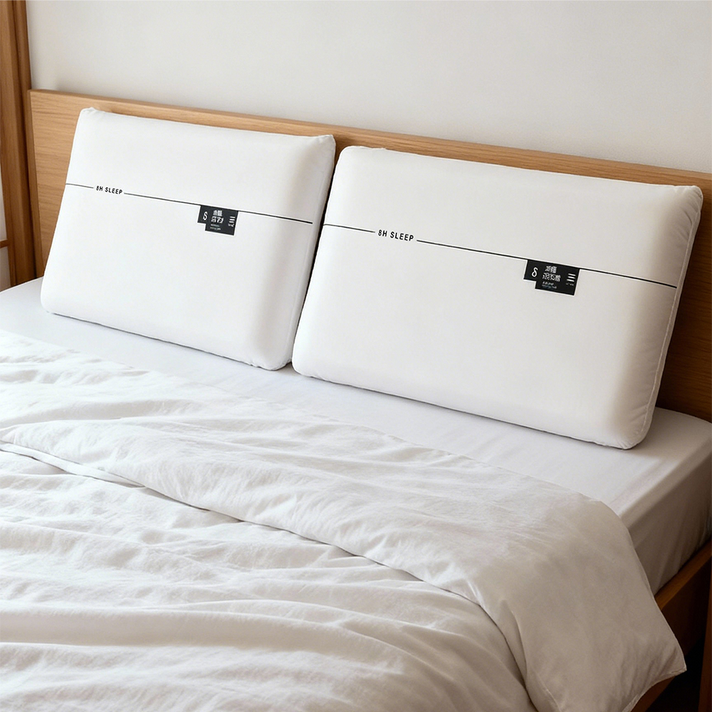 2PCS Memory Foam Pillows Deep Sleep Pillow Core Ergonomic Cervical Pillow Soft Slow Rebound Cushion 70 x 41 x 9 cm