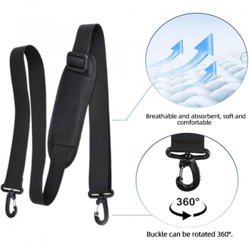 Replacement Shoulder Strap Adjustable Padded Bag Belt for Laptop Bag Mower Bag