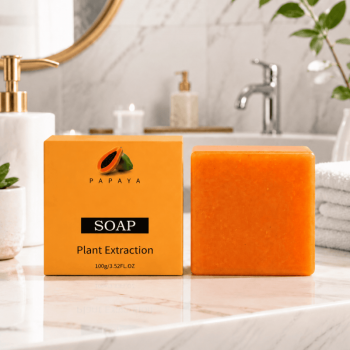 Papaya Natural Handmade Soap Bar for Face Body