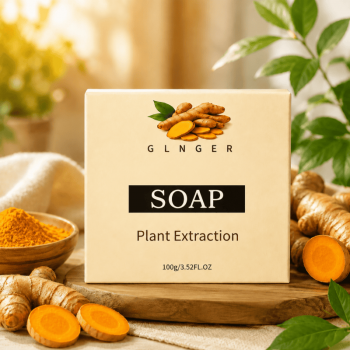 Ginger Natural Handmade Soap Bar for Face Body
