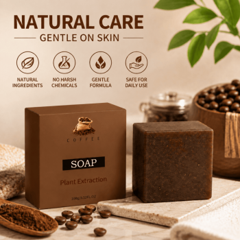 Coffee Natural Handmade Soap Bar for Face Body