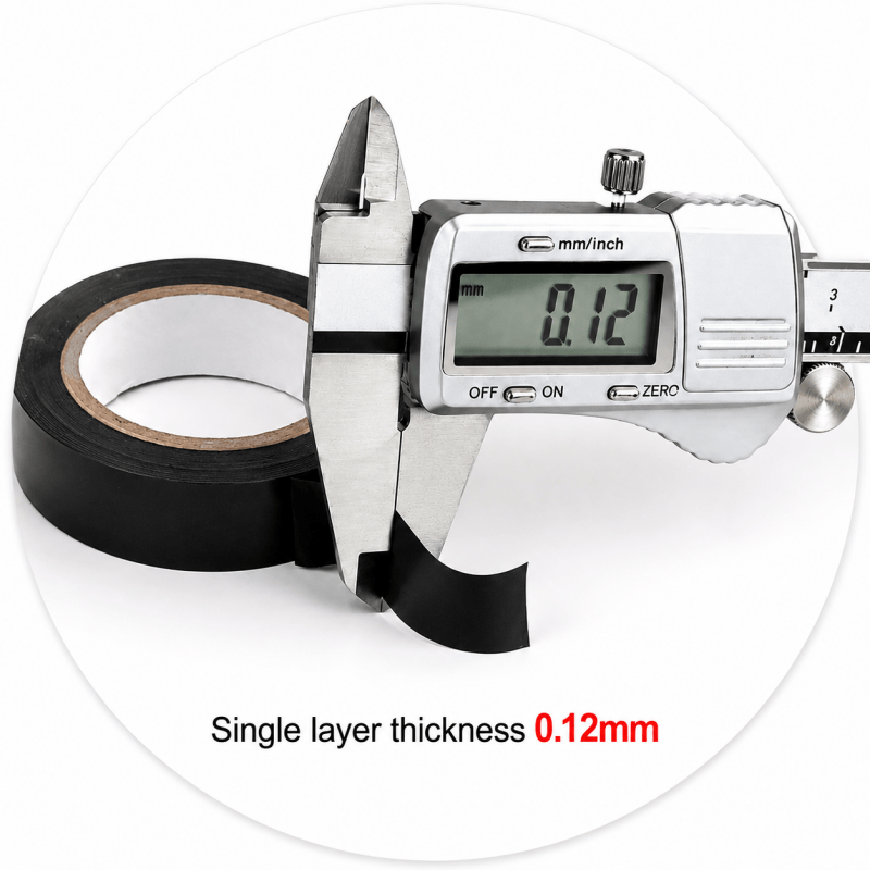 3 Pack PVC Insulation Tape 15mm x 10m Water Resistant Electrical Tape
