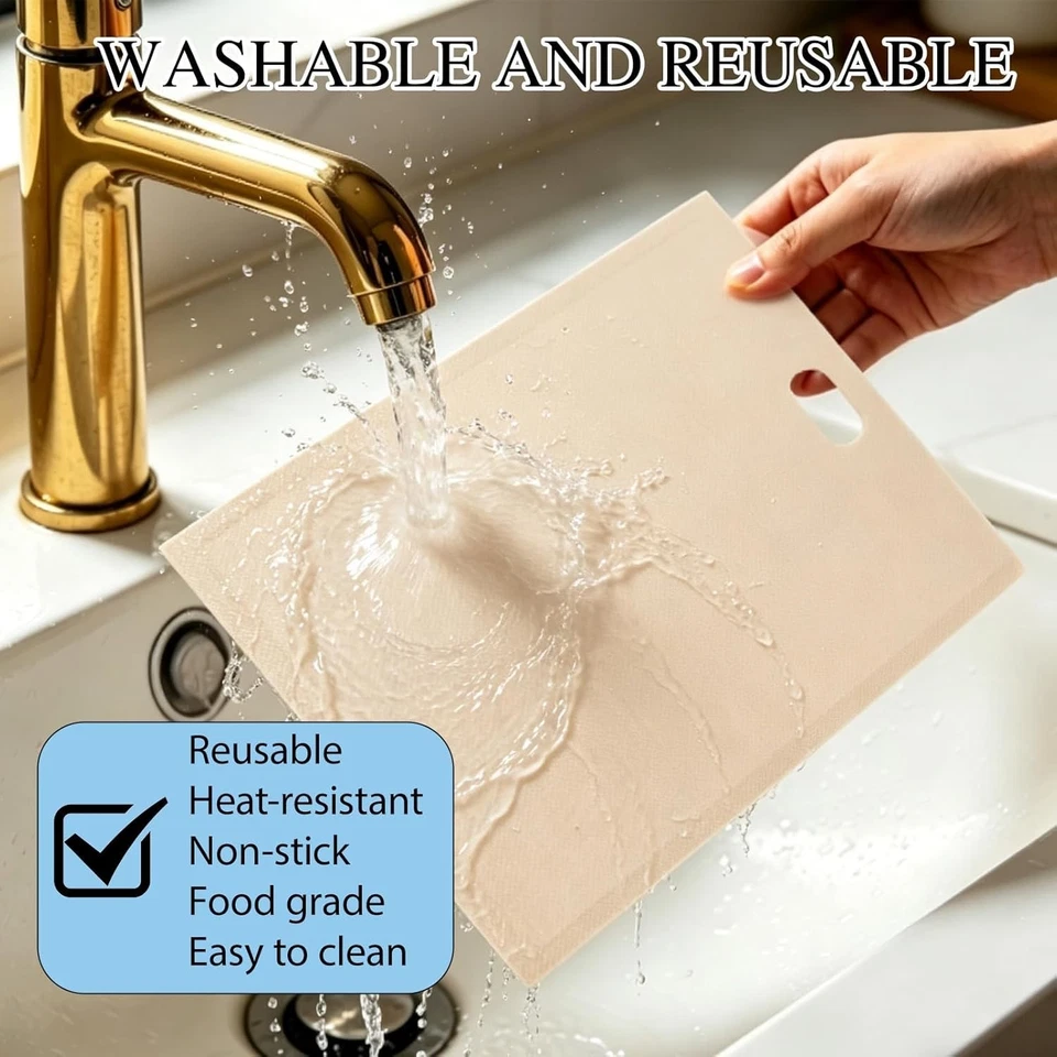 10PCS Reusable Toaster Bag Large Non Stick Toast Sandwich Bags