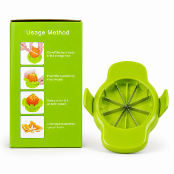 Apple Slicer Fruit Cutter Divider Tool Easy Apple Slicin Kitchen Gadget
