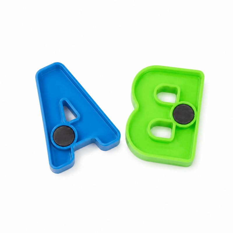 Magnetic Alphabet Letters A to Z Kids Educational Learning Spelling Toy Children Preschool Set