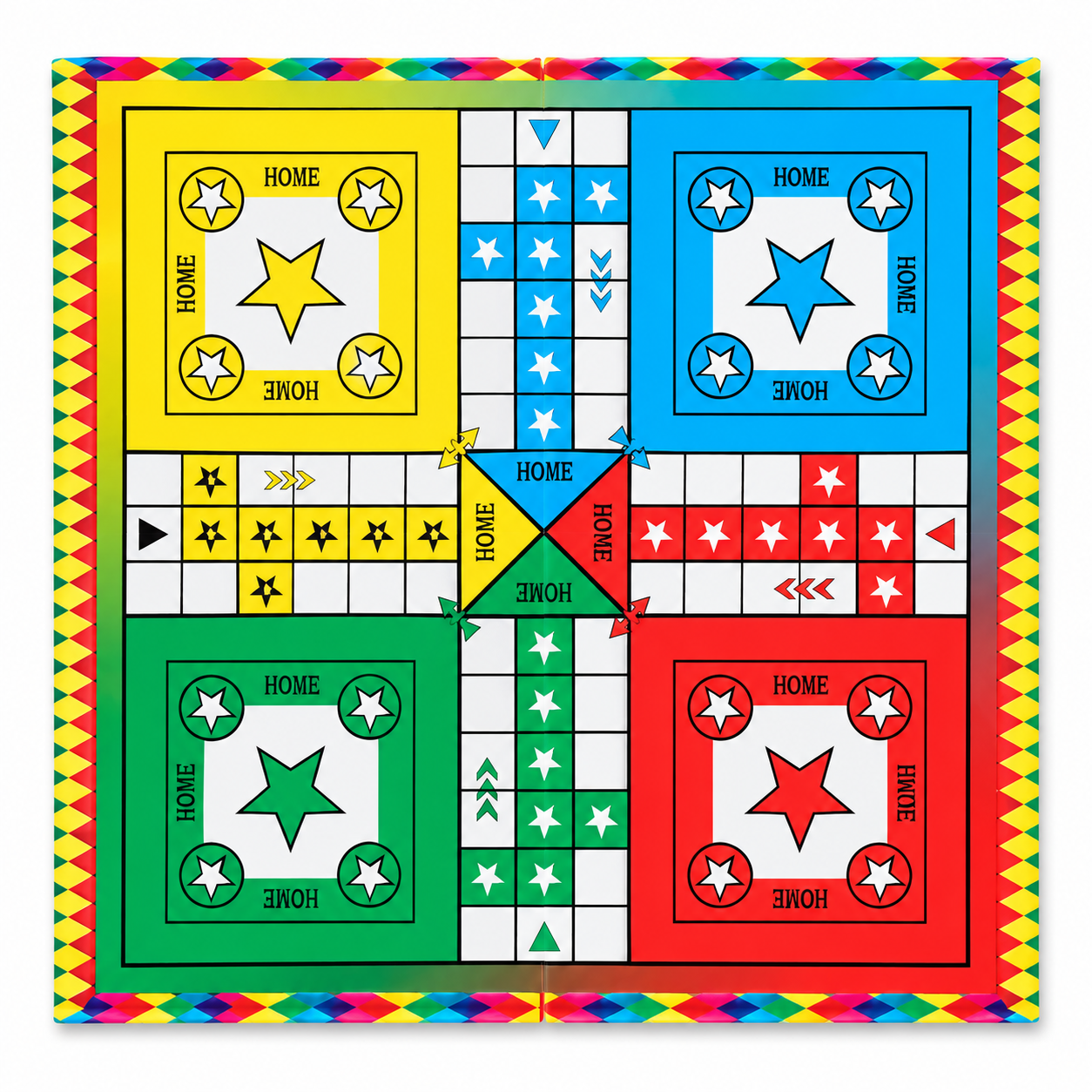 All in One Board Games Set, Foldable Double-Sided Game Board with Snakes and Ladders Ludo Chess and Checkers, Family Travel Board Games for Kids Adults 2-4 Players