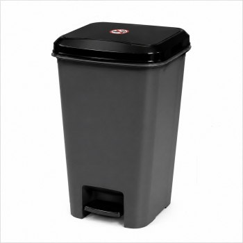 20L Slim Pedal Bin Waste Rubbish Bin with Lid for Kitchen Bathroom Office