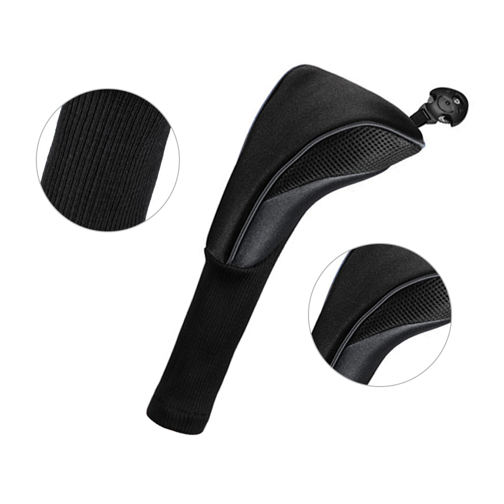 3pcs Golf Club Head Covers Set Long Neck Driver 1 3 5 Fairway Protective Headcover