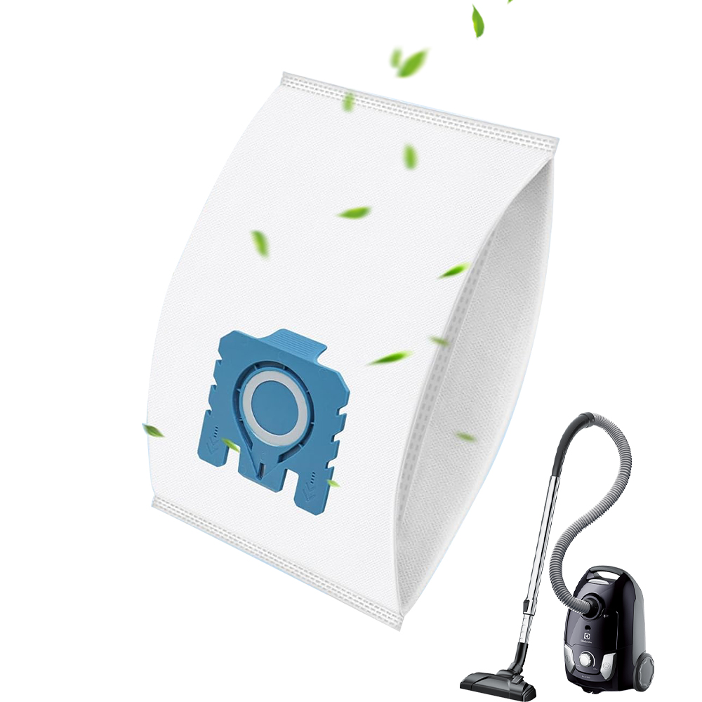 12PCS 3D Air Clean Dust Bags Compatible with Miele Hoover GN Vacuum Cleaner with 4 Motor Protection Filter 4 Exhaust Filter