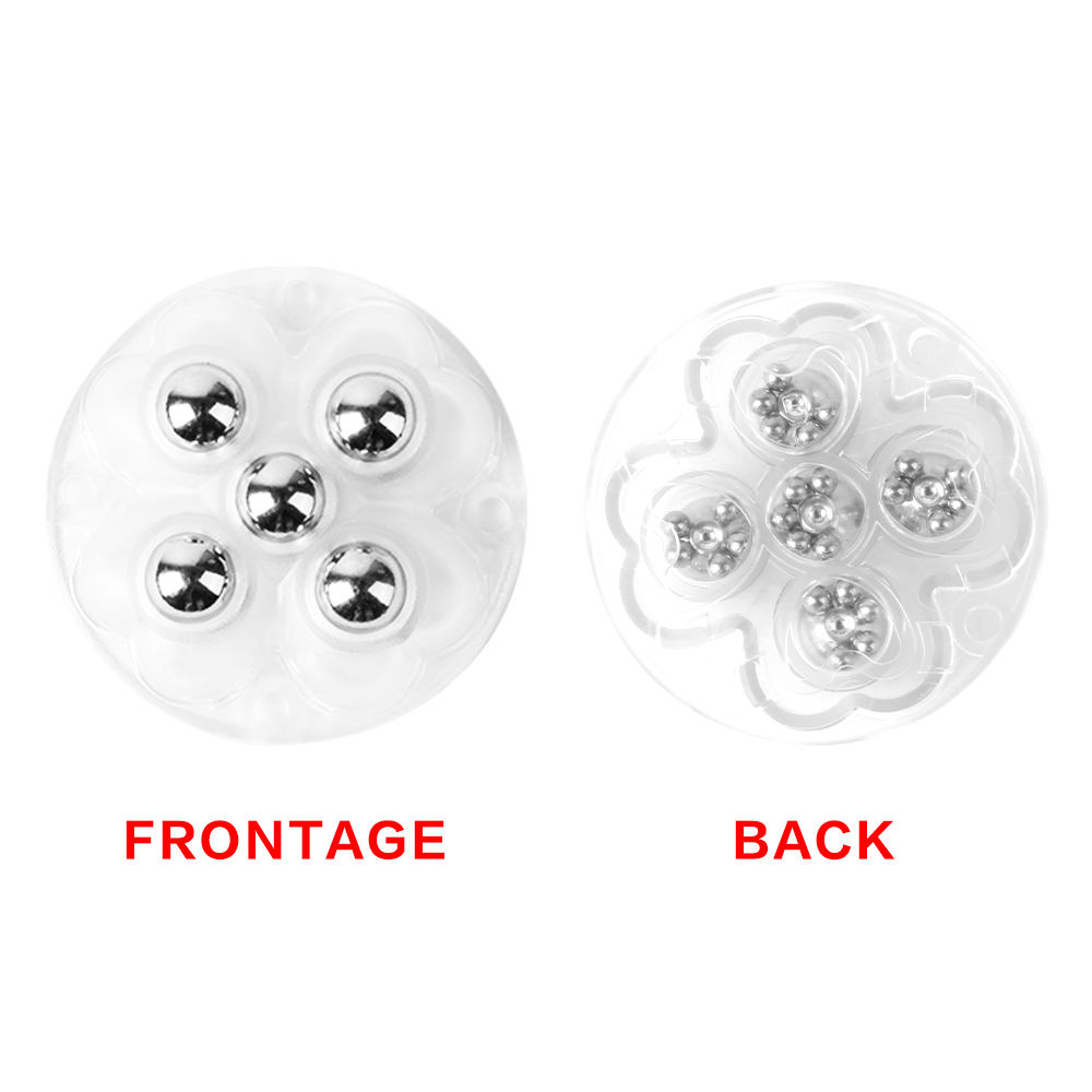 Paste Type Stainless Steel Caster Wheels Universal Pulley Set of 4