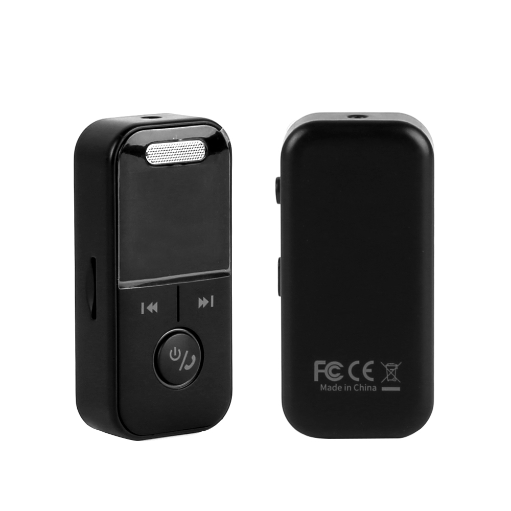 Bluetooth Audio Adapter Wireless Receiver Transmitter MP3 Player with 3.5mm Aux for Headphones HiFi Speaker