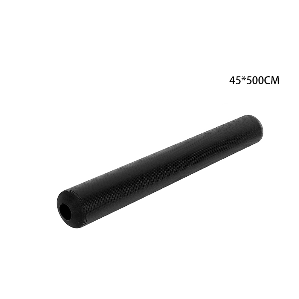 Drawer Liners Cupboard Liners Non-Slip Shelf Mats Fridge Liners 45 x 500cm Black
