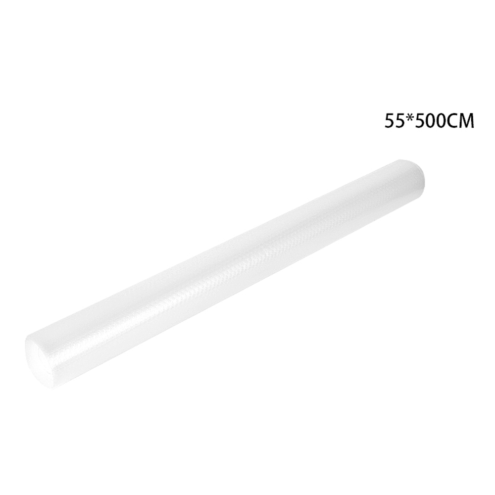 Drawer Liners Cupboard Liners Non-Slip Shelf Mats Fridge Liners 55 x 500cm Transparent