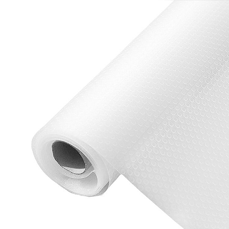 Drawer Liners Cupboard Liners Non-Slip Shelf Mats Fridge Liners 55 x 500cm Transparent