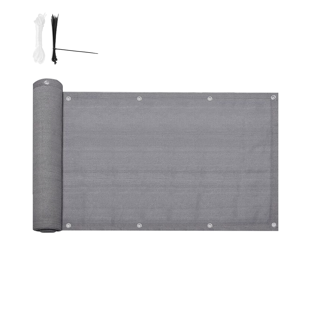 4.8m Green Garden Fence Cover Cloth Privacy Screen Fabric Shade Tarp Netting Mesh Cloth